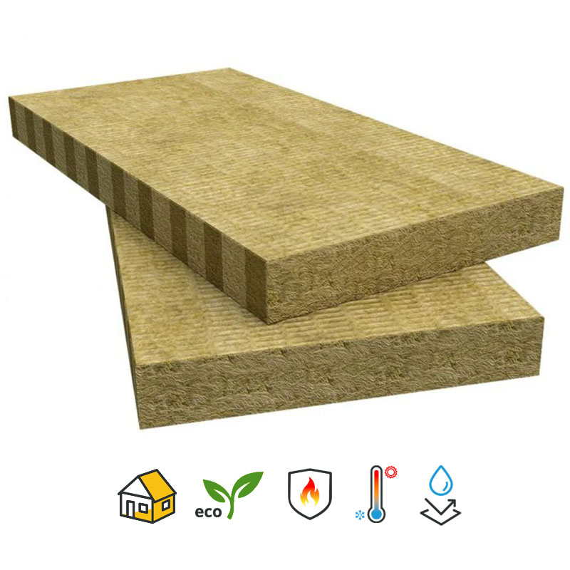 Rockwool RWA45 Insulation Slabs that offer thermal. acoustic, and fire performance