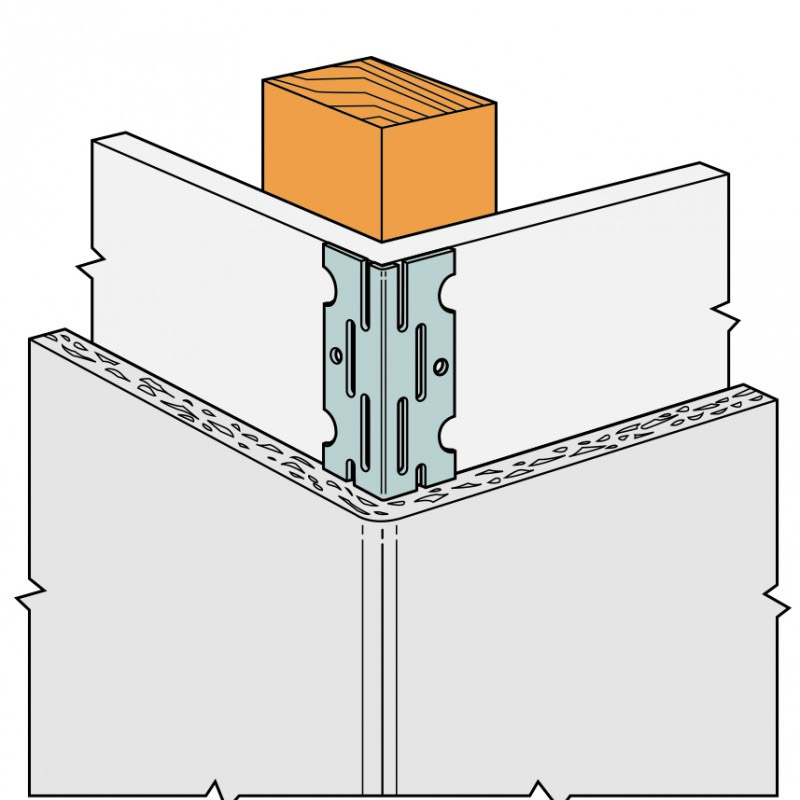 Thin Coat Stop Bead Metal Beading for plastering and rendering