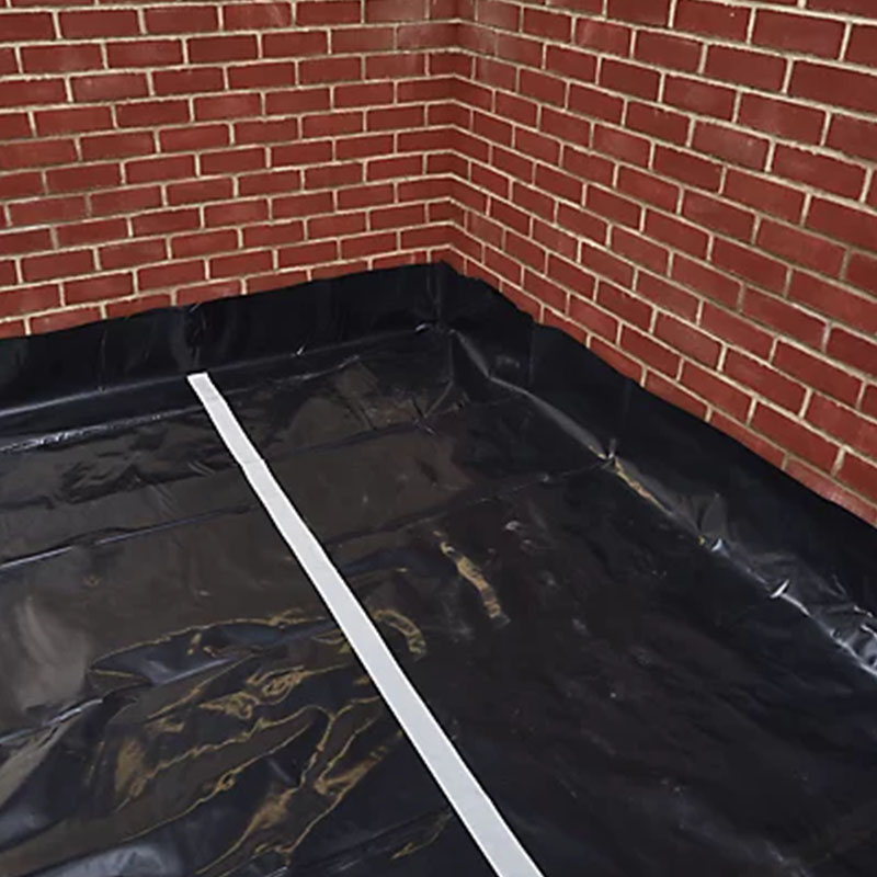 Damp Proof Membrane 300mu (1200 gauge) Polyethene sheet to protect against liquid and vapours