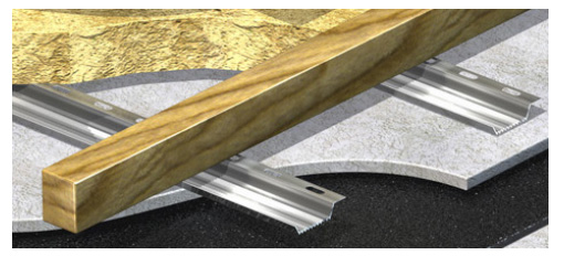 Resilient Bar RB1 Pack of 10 Right Angle Bars for Ceiling Support