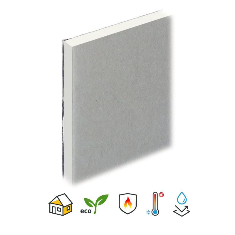 Knauf Vapour Panel Advanced vapour performance Plasterboard